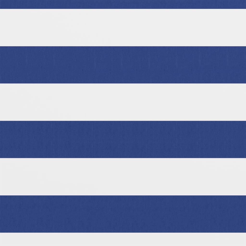 Parvekkeen suoja sinivalkoinen 120x300 cm Oxford kangas - Sisustajankoti.fi