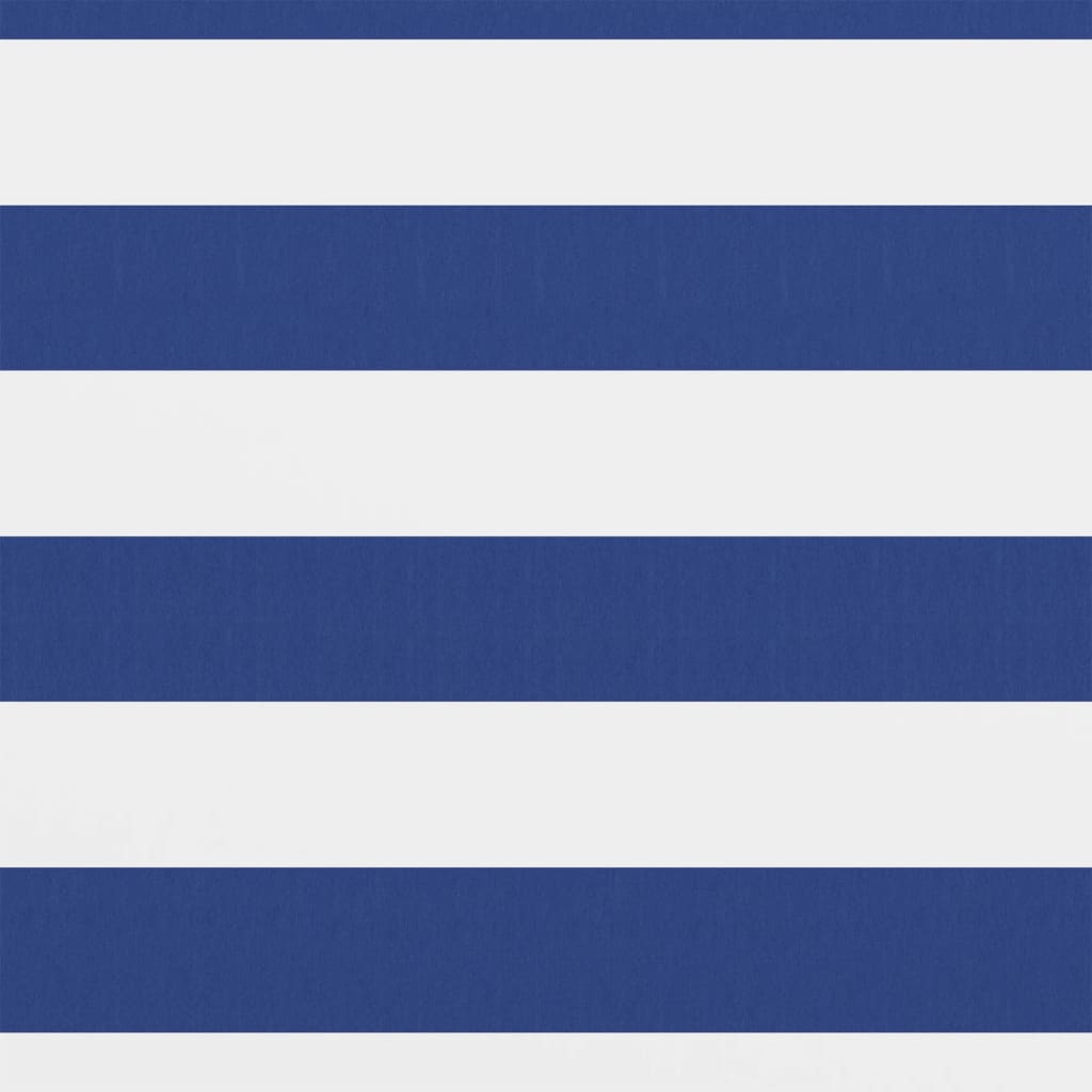 Parvekkeen suoja sinivalkoinen 120x500 cm Oxford kangas - Sisustajankoti.fi