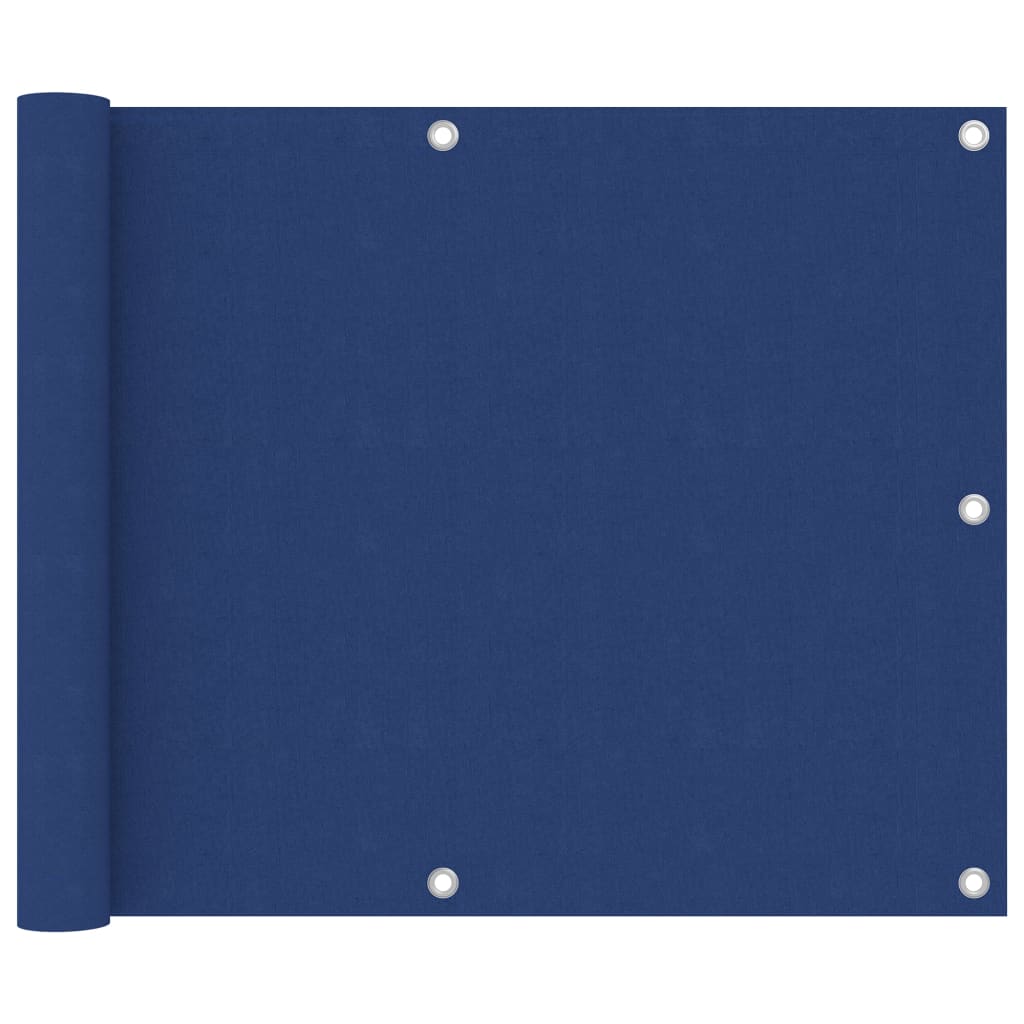 Parvekkeen suoja sininen 75x300 cm Oxford kangas - Sisustajankoti.fi