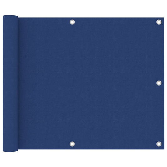 Parvekkeen suoja sininen 75x300 cm Oxford kangas - Sisustajankoti.fi