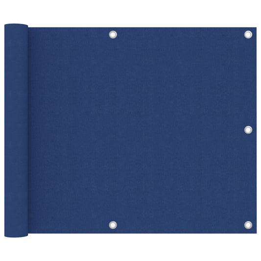 Parvekkeen suoja sininen 75x500 cm Oxford-kangas - Sisustajankoti.fi