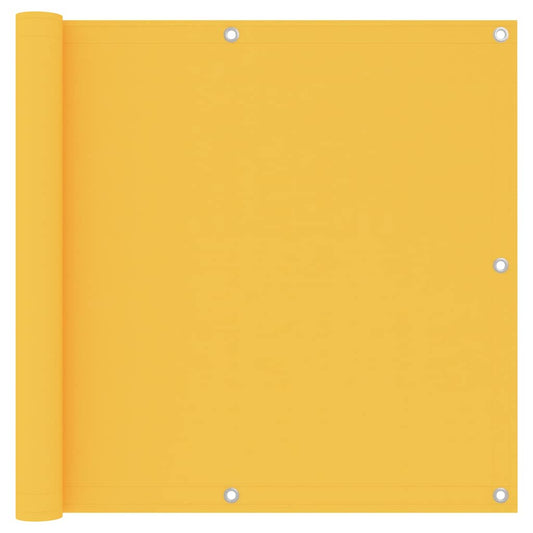 Parvekkeen suoja keltainen 90x500 cm Oxford-kangas - Sisustajankoti.fi