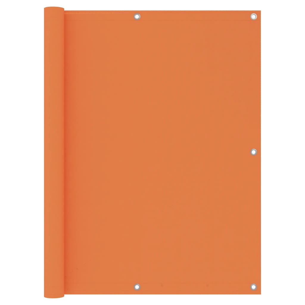Parvekkeen suoja oranssi 120x600 cm Oxford kangas - Sisustajankoti.fi
