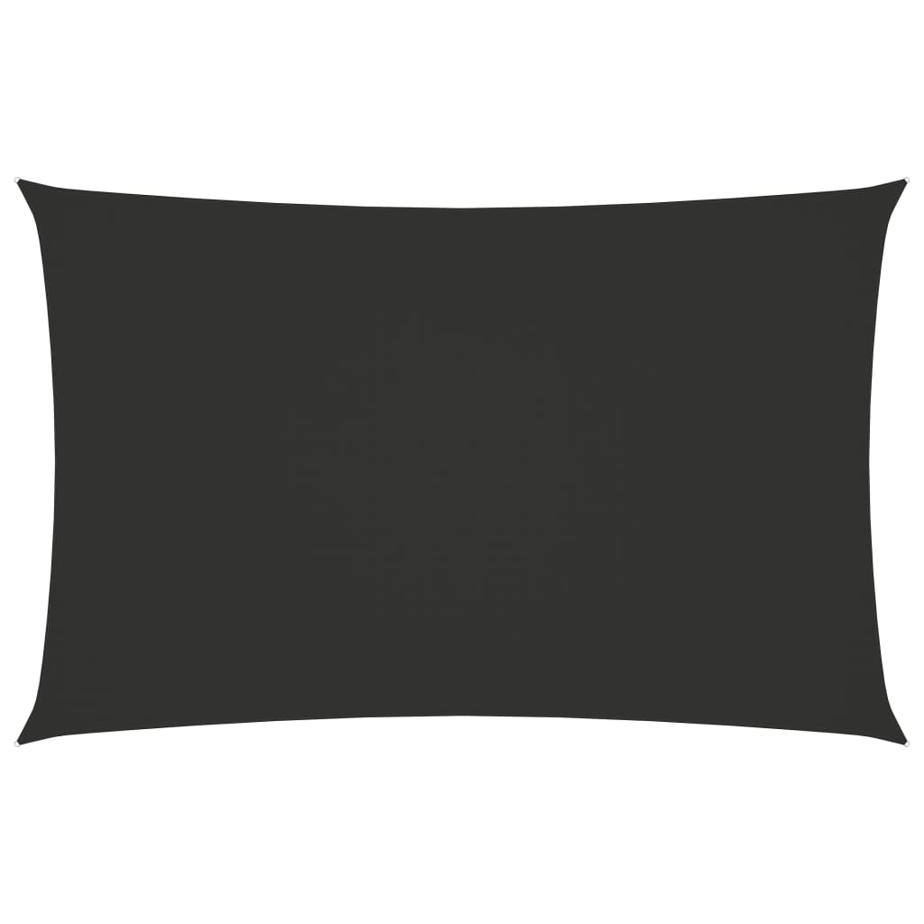 Aurinkovarjo Purje Oxford Kangas Suorakaide 3,5x5 m antrasiitti - Sisustajankoti.fi