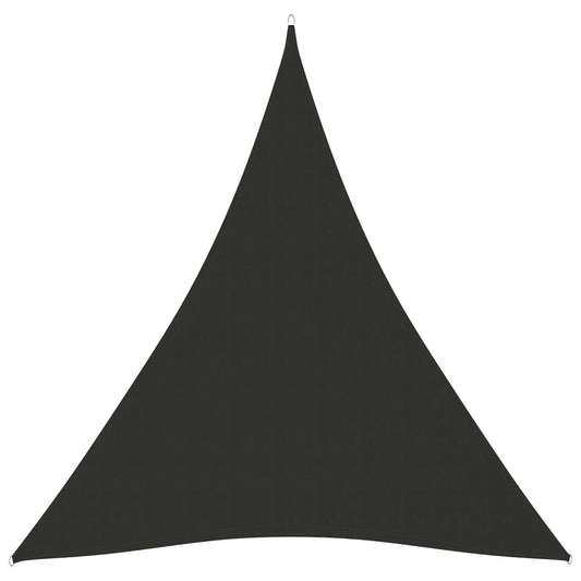 Aurinkopurje Oxford-kangas kolmio 3x4x4 m antrasiitti - Sisustajankoti.fi