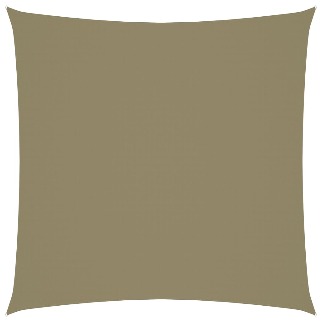 Aurinkopurje Oxford-kangas neliö 7x7 m beige - Sisustajankoti.fi