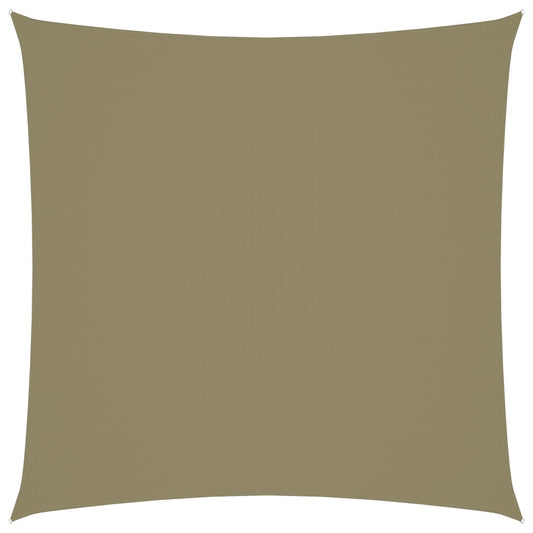Aurinkopurje Oxford-kangas neliö 7x7 m beige - Sisustajankoti.fi