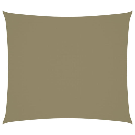 Aurinkopurje Oxford-kangas suorakaide 2x2,5 m beige - Sisustajankoti.fi