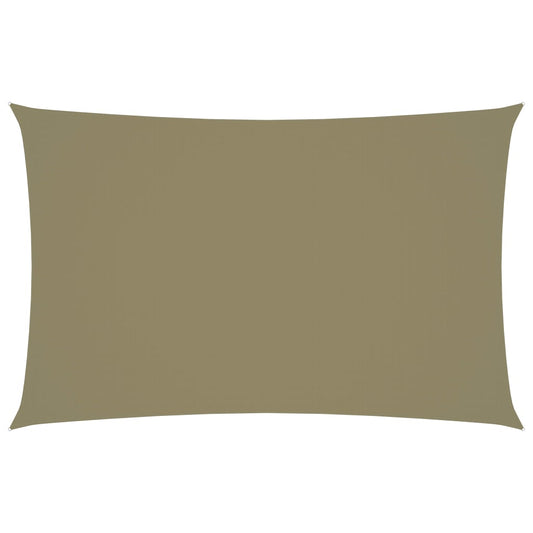 Aurinkopurje Oxford-kangas suorakaide 2x4,5 m beige - Sisustajankoti.fi