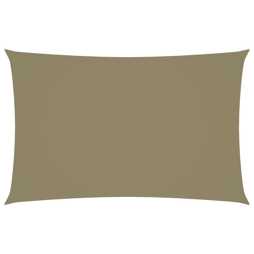 Aurinkopurje Oxford-kangas suorakaide 2x5 m beige - Sisustajankoti.fi
