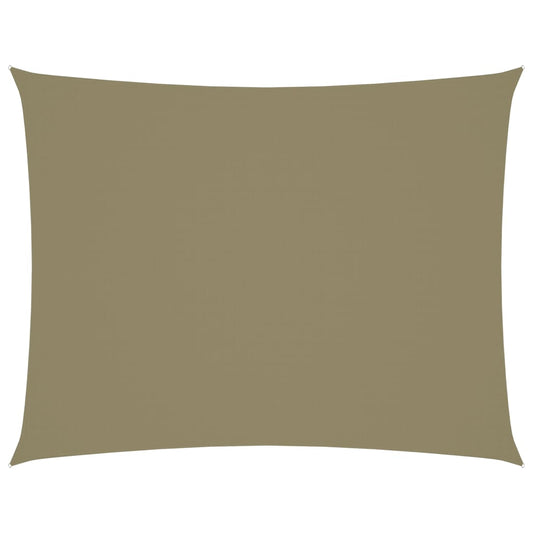 Aurinkopurje Oxford-kangas suorakaide 2,5x3,5 m beige - Sisustajankoti.fi