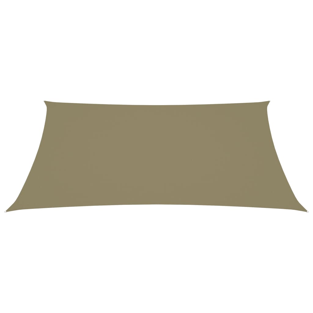 Aurinkopurje Oxford-kangas suorakaide 2,5x4,5 m beige - Sisustajankoti.fi