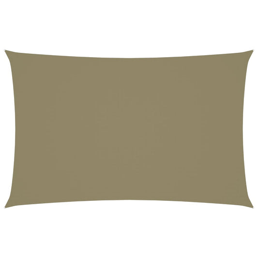 Aurinkopurje Oxford-kangas suorakaide 2,5x5 m beige - Sisustajankoti.fi