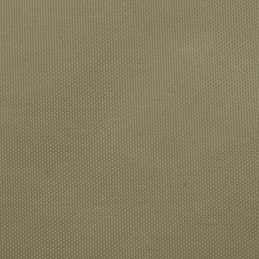 Aurinkopurje Oxford-kangas kolmio 3,5x3,5x4,9 m beige - Sisustajankoti.fi