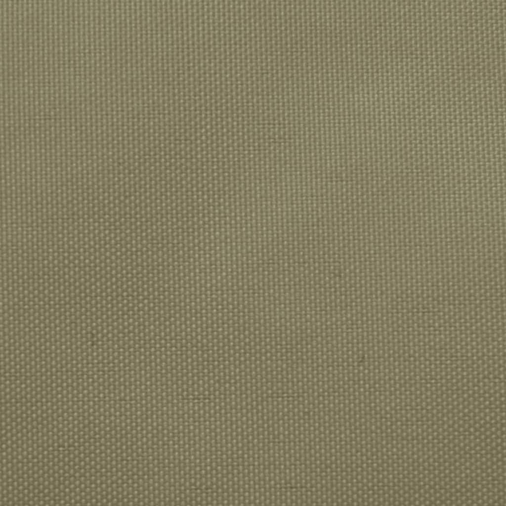 Aurinkopurje Oxford-kangas puolisuunnikas 3/4x3 m beige - Sisustajankoti.fi