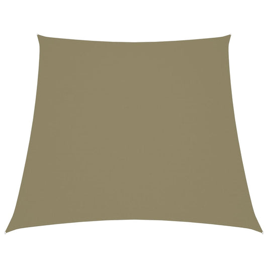 Aurinkopurje Oxford-kangas puolisuunnikas 3/5x4 m beige - Sisustajankoti.fi