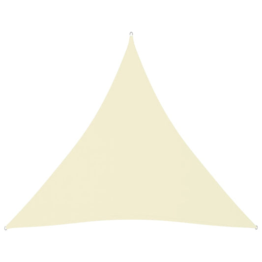 Aurinkopurje Oxford-kangas kolmio 4x4x4 m kerma - Sisustajankoti.fi