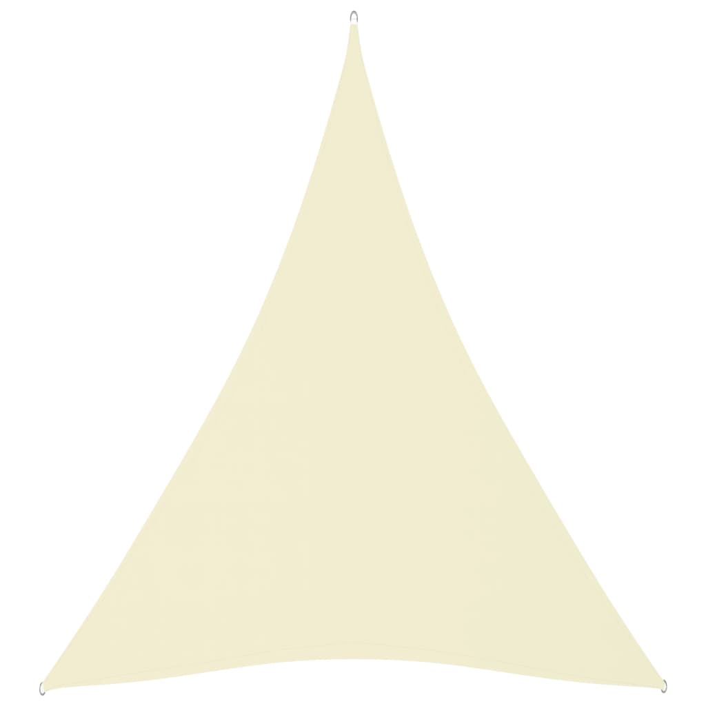 Aurinkopurje Oxford-kangas kolmio 5x6x6 m kerma - Sisustajankoti.fi