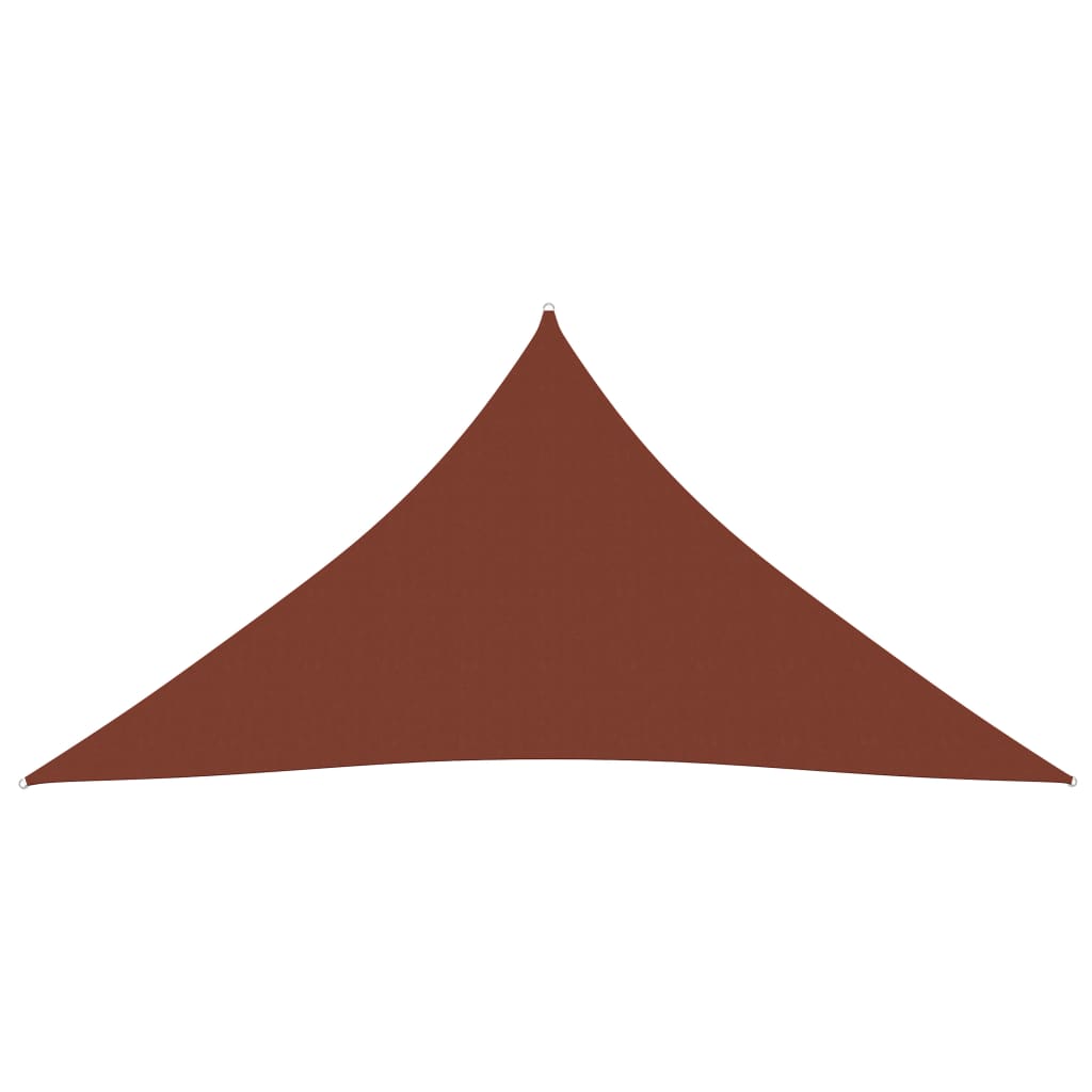 Aurinkopurje Oxford-kangas kolmio 4x5x5 m terrakotta - Sisustajankoti.fi