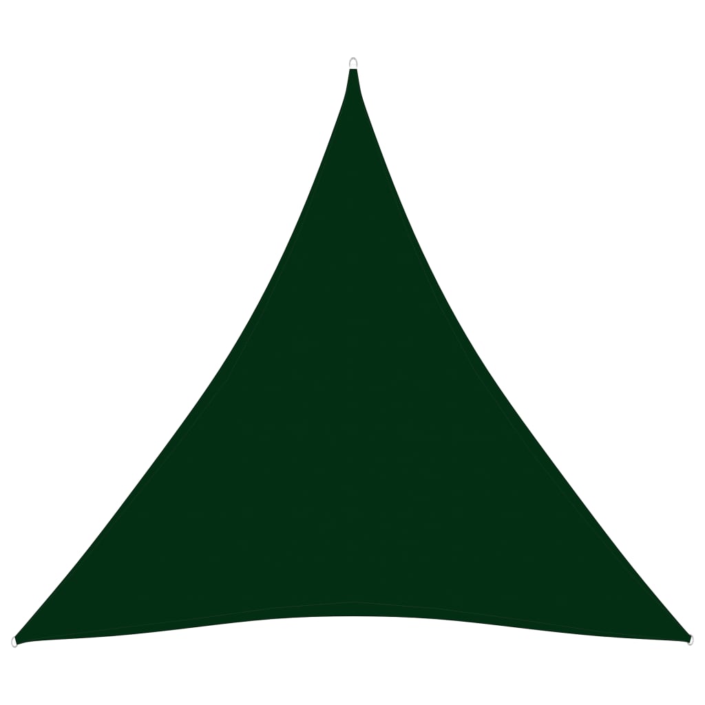 Aurinkopurje Oxford-kangas kolmio 4,5x4,5x4,5 m tummanvihreä - Sisustajankoti.fi