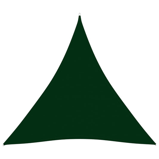 Aurinkopurje Oxford-kangas kolmio 4,5x4,5x4,5 m tummanvihreä - Sisustajankoti.fi