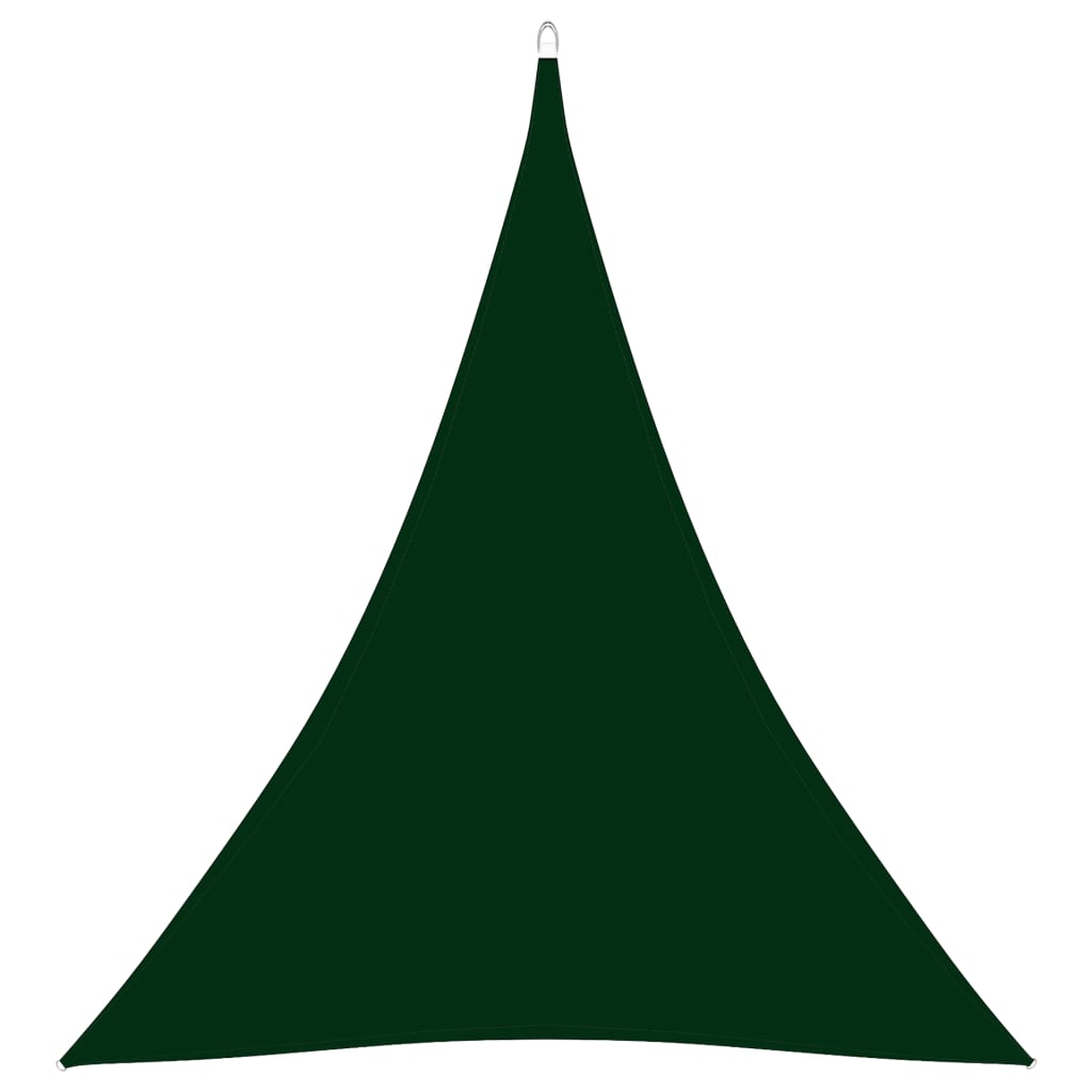 Aurinkopurje Oxford-kangas kolmio 5x6x6 m tummanvihreä - Sisustajankoti.fi
