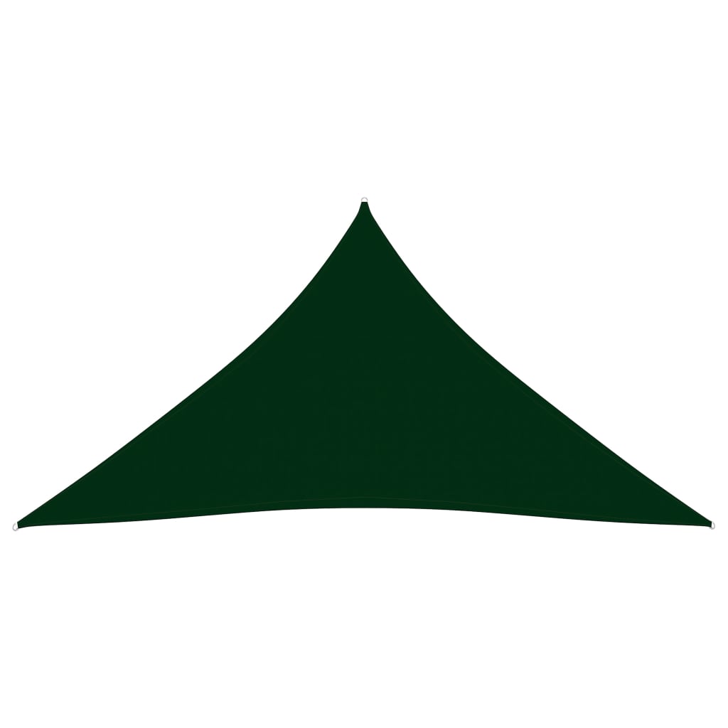 Aurinkopurje Oxford-kangas kolmio 5x6x6 m tummanvihreä - Sisustajankoti.fi