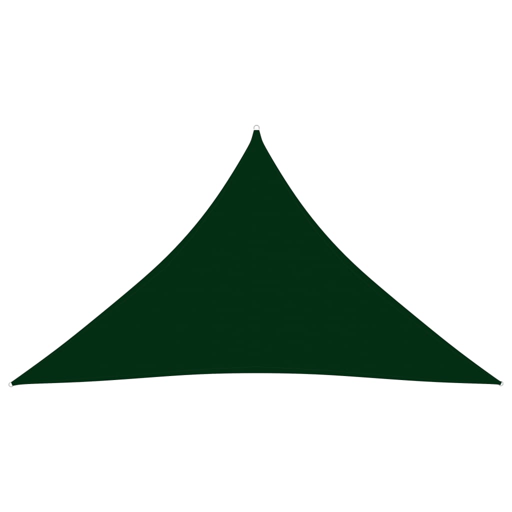 Aurinkopurje Oxford-kangas kolmio 5x5x6 m tummanvihreä - Sisustajankoti.fi