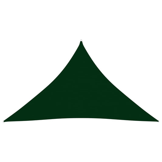 Aurinkopurje Oxford-kangas kolmio 5x5x6 m tummanvihreä - Sisustajankoti.fi