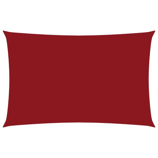 Aurinkopurje Oxford-kangas suorakaide 2x4,5 m punainen - Sisustajankoti.fi
