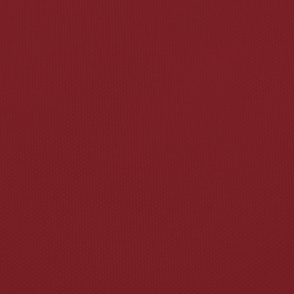 Aurinkopurje Oxford-kangas puolisuunnikas 3/4x2 m punainen - Sisustajankoti.fi