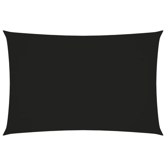 Aurinkopurje Oxford-kangas suorakaide 2x4,5 m musta - Sisustajankoti.fi