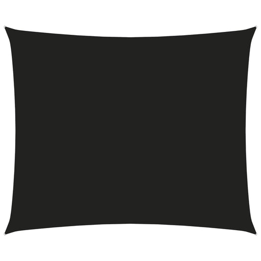 Aurinkopurje Oxford-kangas suorakaide 2,5x3,5 m musta - Sisustajankoti.fi