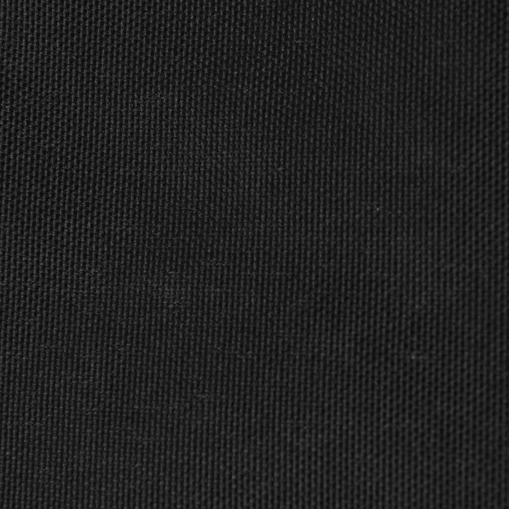 Aurinkopurje Oxford-kangas puolisuunnikas 3/4x3 m musta - Sisustajankoti.fi