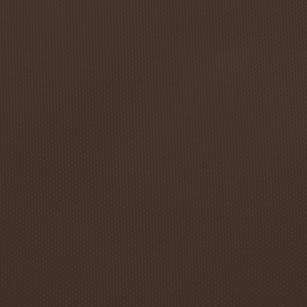 Aurinkopurje Oxford-kangas kolmio 4x4x5,8 m ruskea - Sisustajankoti.fi