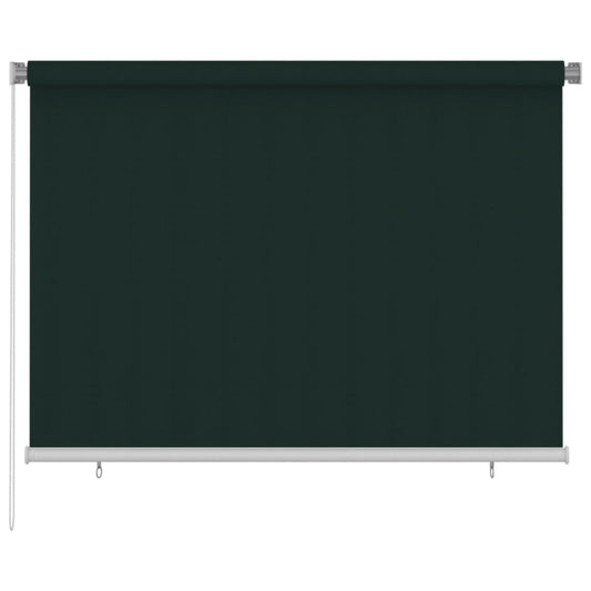 Rullaverho ulkotiloihin 200x140 cm tummanvihreä HDPE - Sisustajankoti.fi
