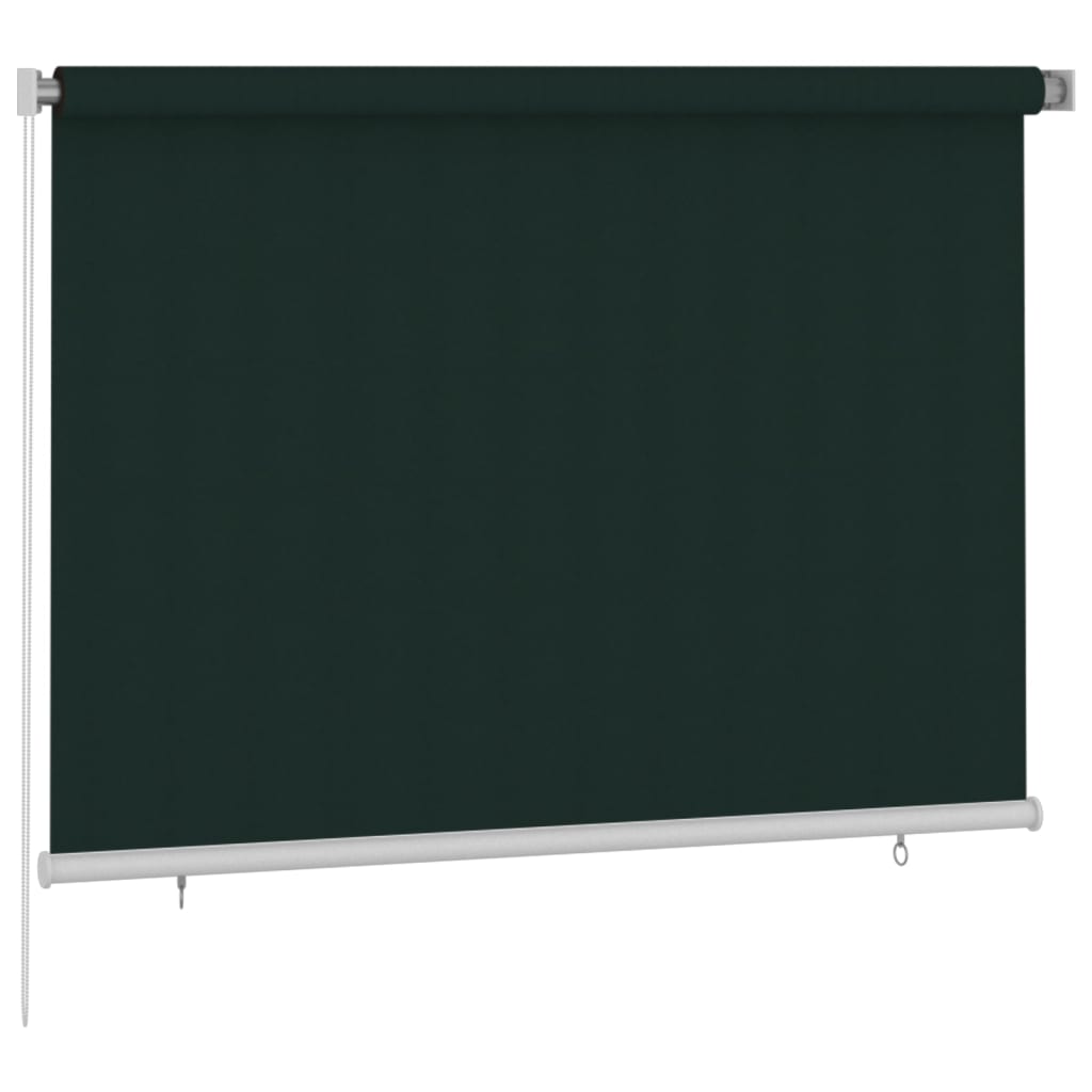Rullaverho ulkotiloihin 200x140 cm tummanvihreä HDPE - Sisustajankoti.fi