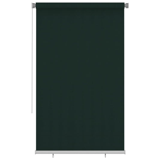 Rullaverho ulkotiloihin 140x230 cm tummanvihreä HDPE - Sisustajankoti.fi