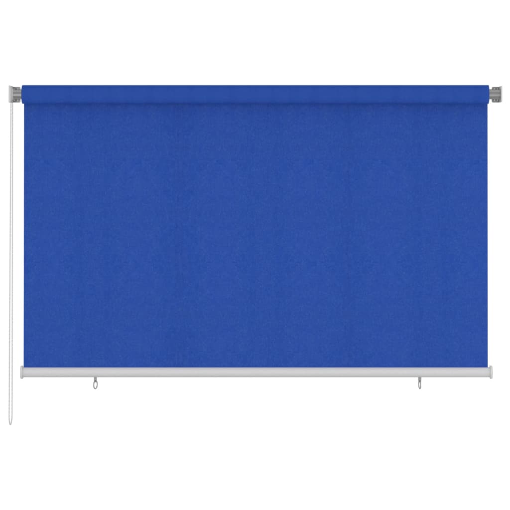Rullaverho ulkotiloihin 240x140 cm sininen HDPE - Sisustajankoti.fi