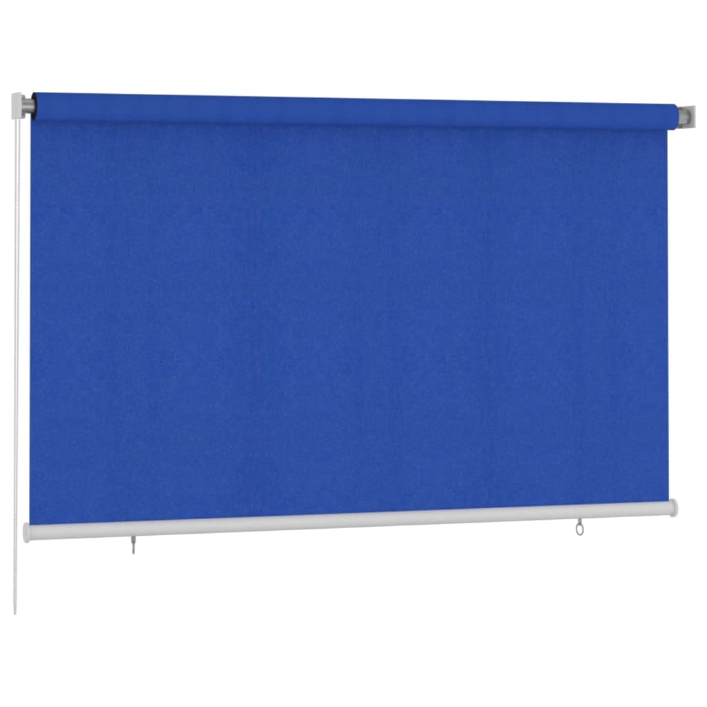 Rullaverho ulkotiloihin 240x140 cm sininen HDPE - Sisustajankoti.fi