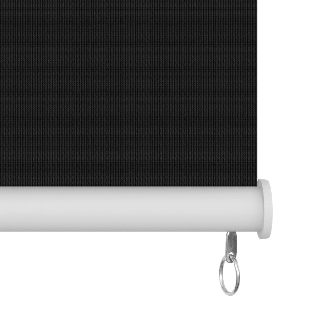 Rullaverho ulkotiloihin 160x230 cm musta - Sisustajankoti.fi
