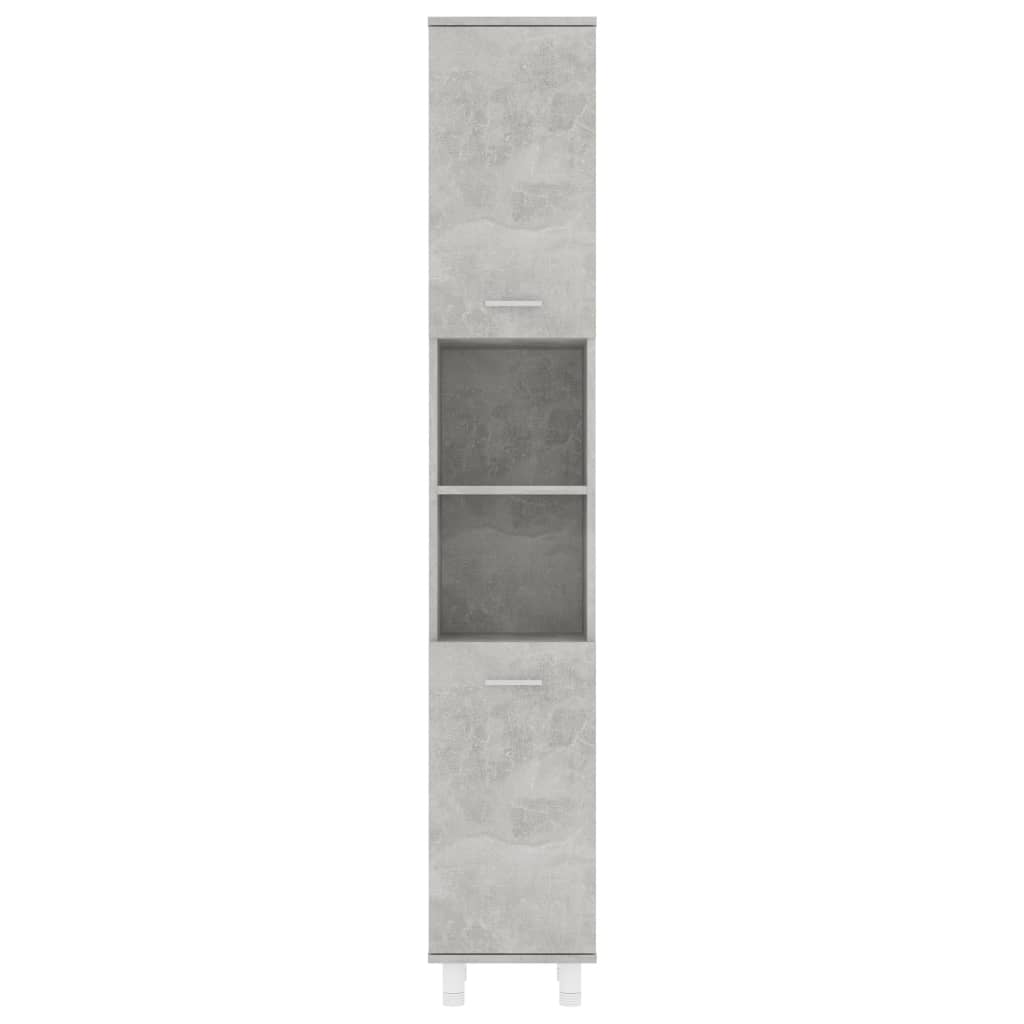 Kylpyhuonekaappi betoninharmaa 30x30x179 cm - Sisustajankoti.fi