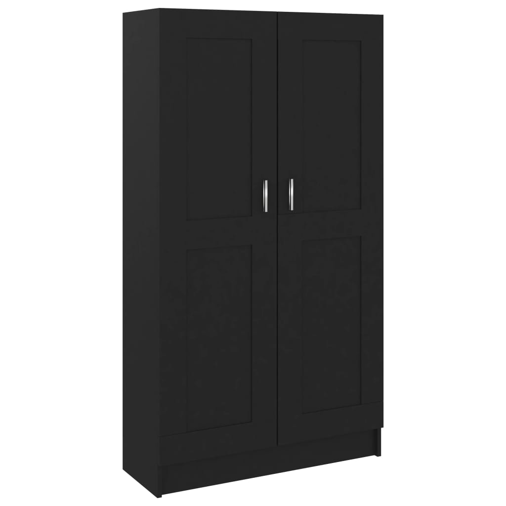 Kirjahylly musta 82,5x30,5x150 cm - Sisustajankoti.fi