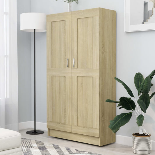 Kirjahylly Sonoma-tammi 82,5x30,5x150 cm - Sisustajankoti.fi