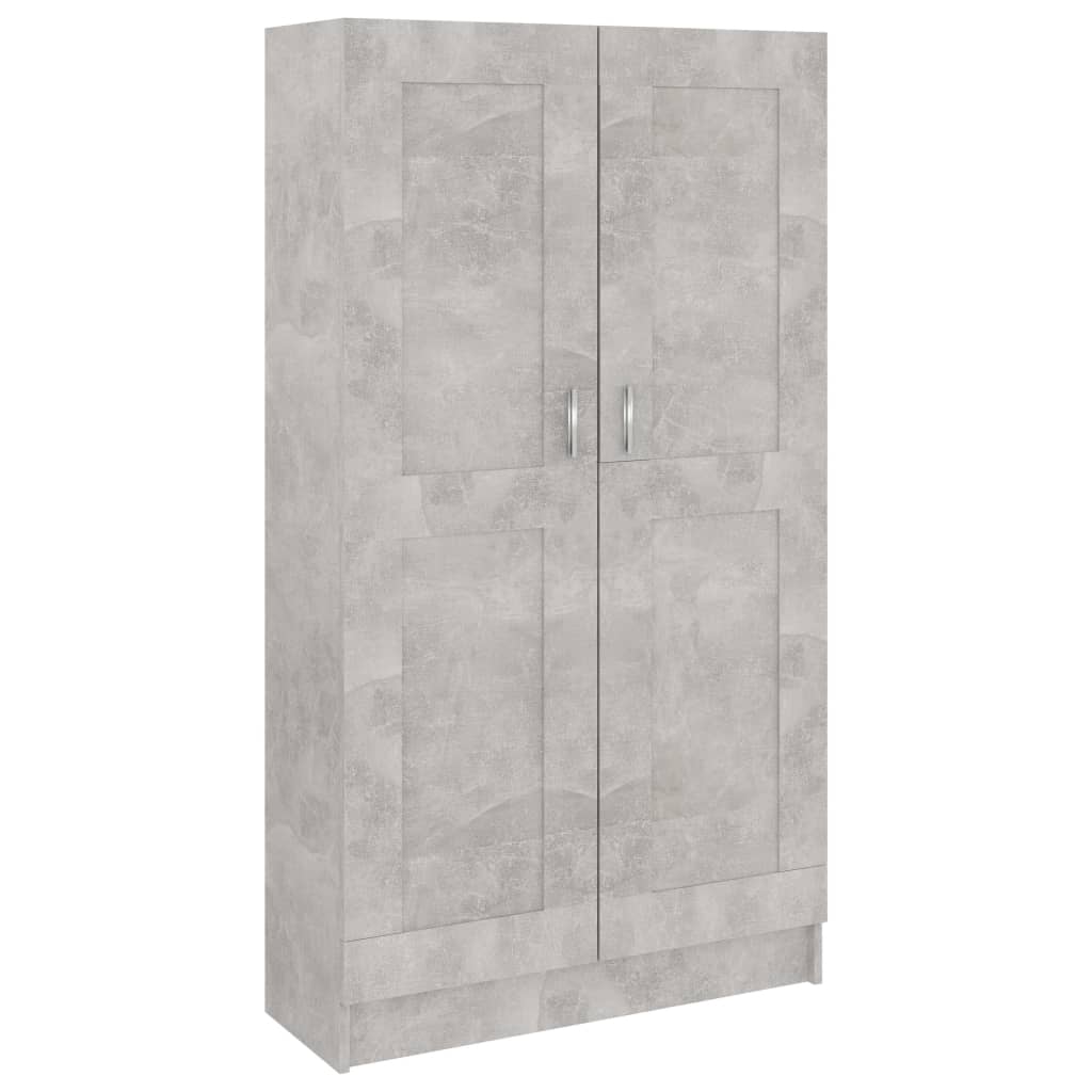 Kirjahylly betoninharmaa 82,5x30,5x150 cm - Sisustajankoti.fi