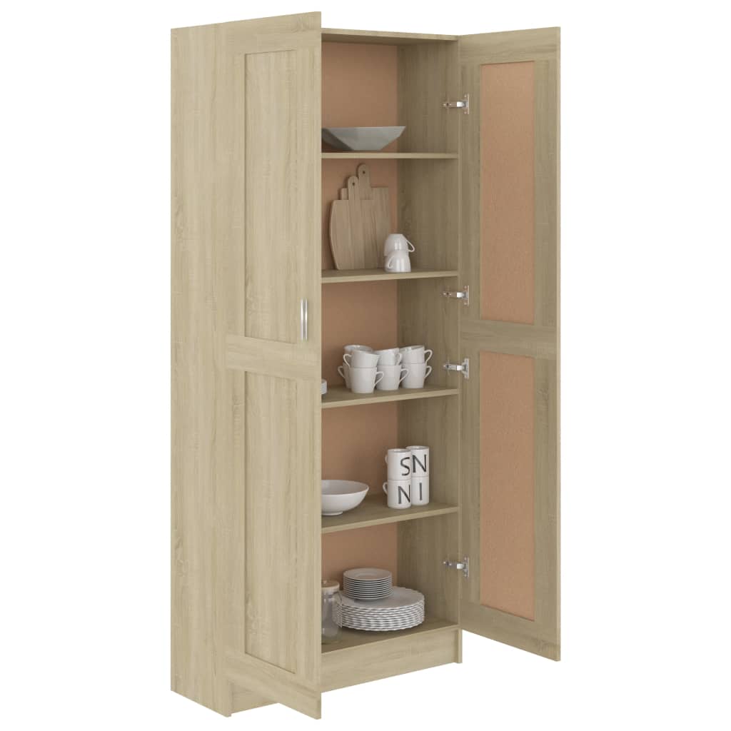 Kirjahylly tammi 82,5x30,5x185,5 cm - Sisustajankoti.fi