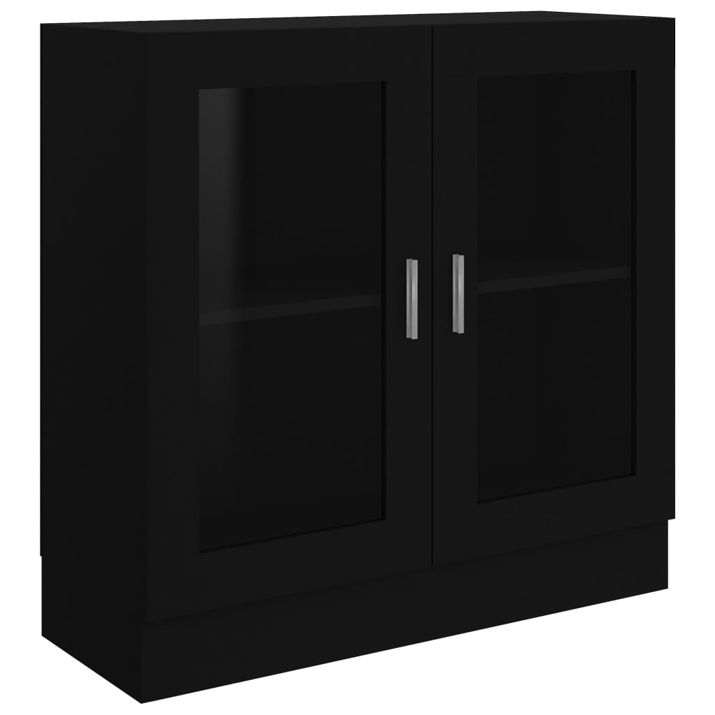 Vitriinikaappi musta 82,5x30,5x80 cm - Sisustajankoti.fi