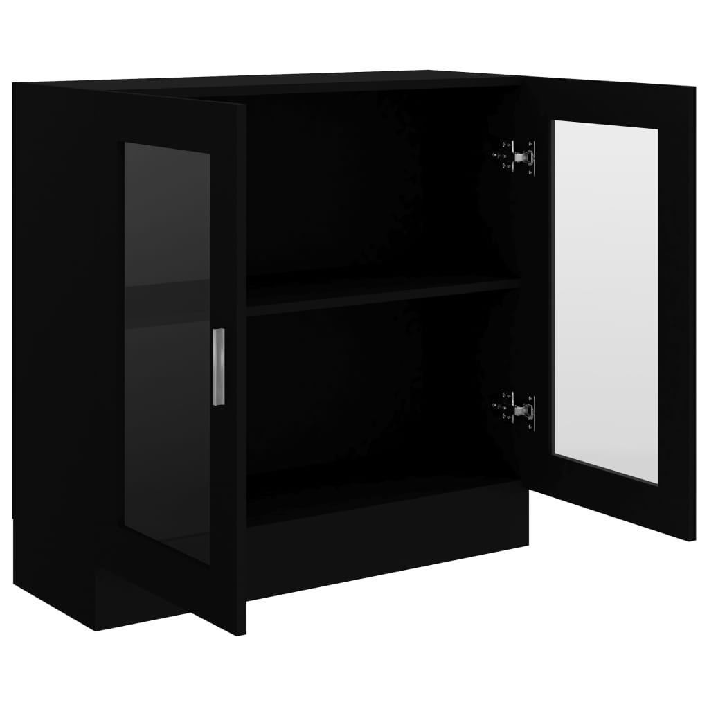 Vitriinikaappi musta 82,5x30,5x80 cm - Sisustajankoti.fi