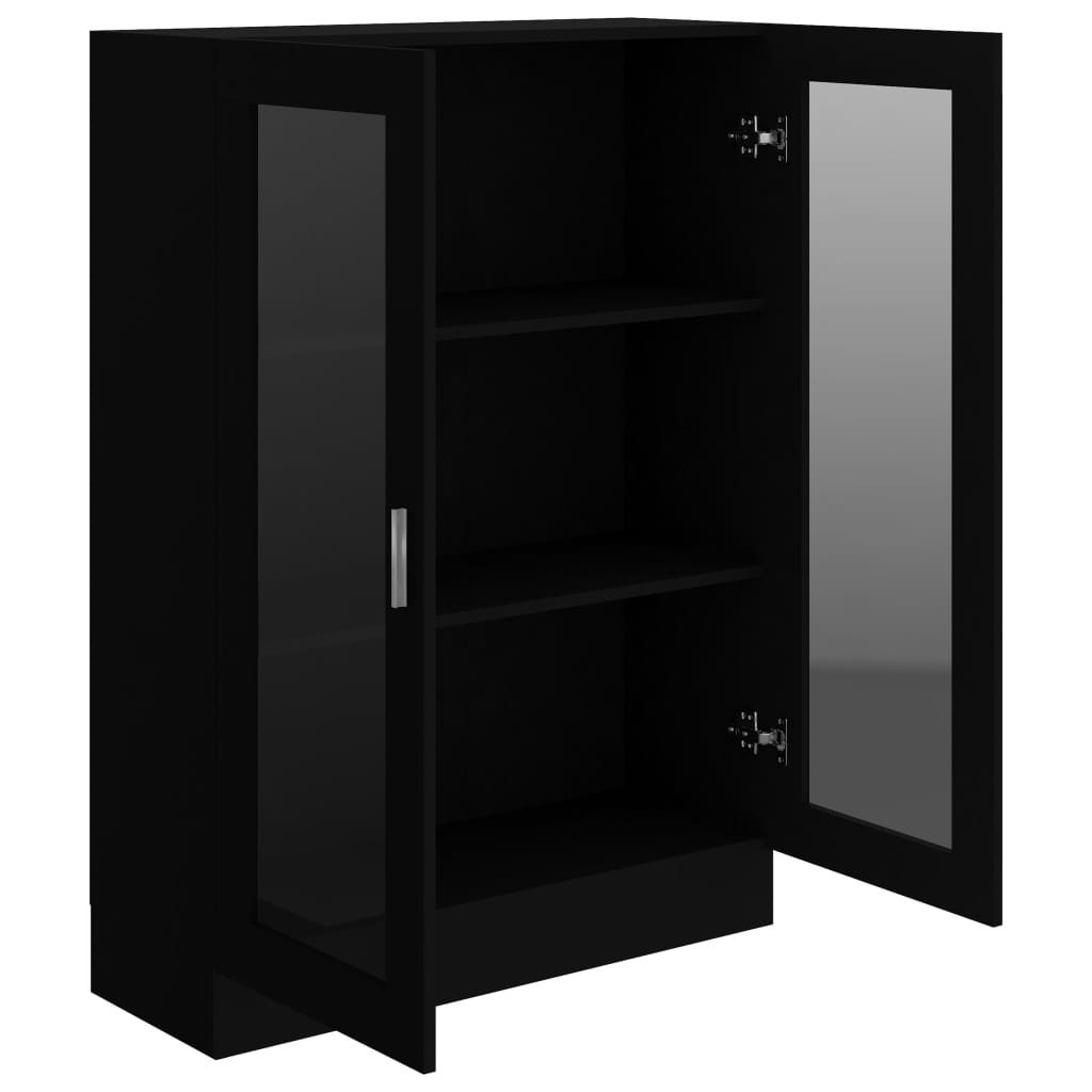 Vitriinikaappi musta 82,5x30,5x115 cm - Sisustajankoti.fi