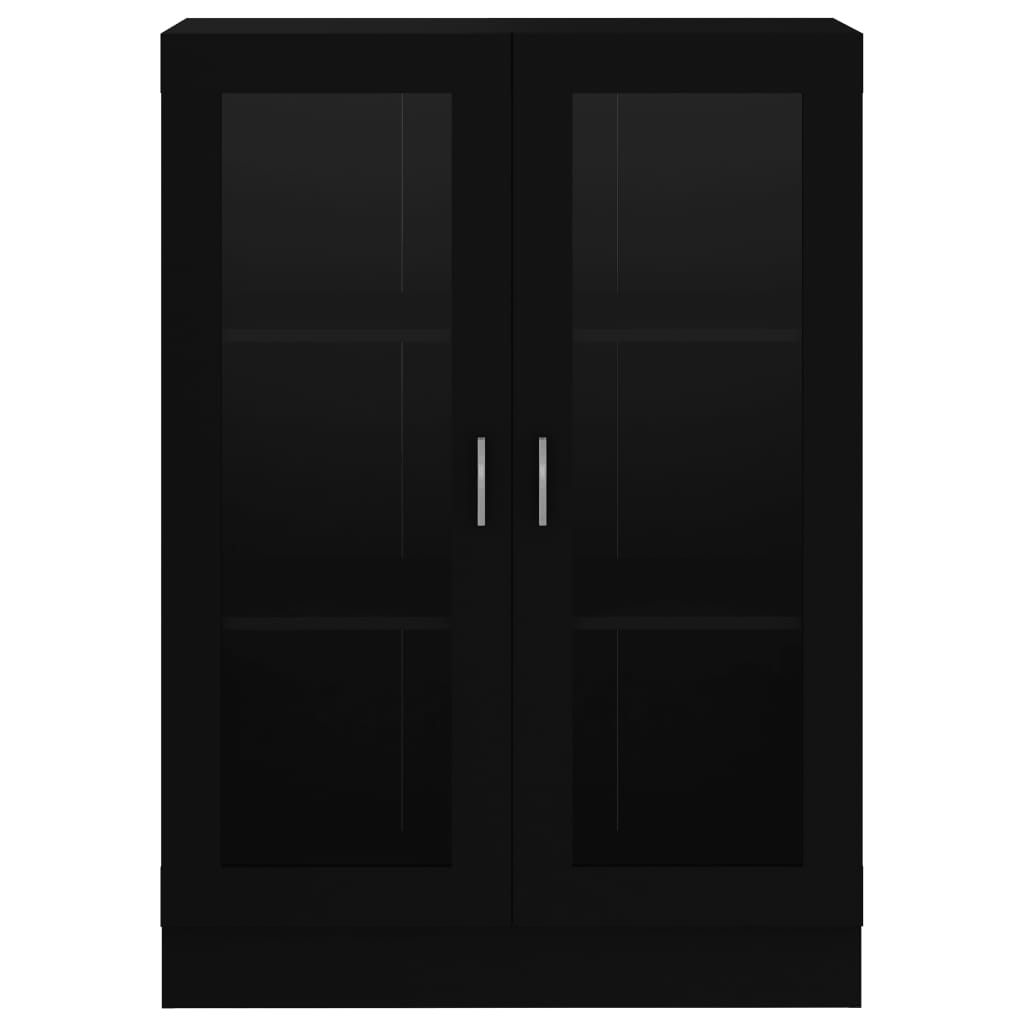 Vitriinikaappi musta 82,5x30,5x115 cm - Sisustajankoti.fi
